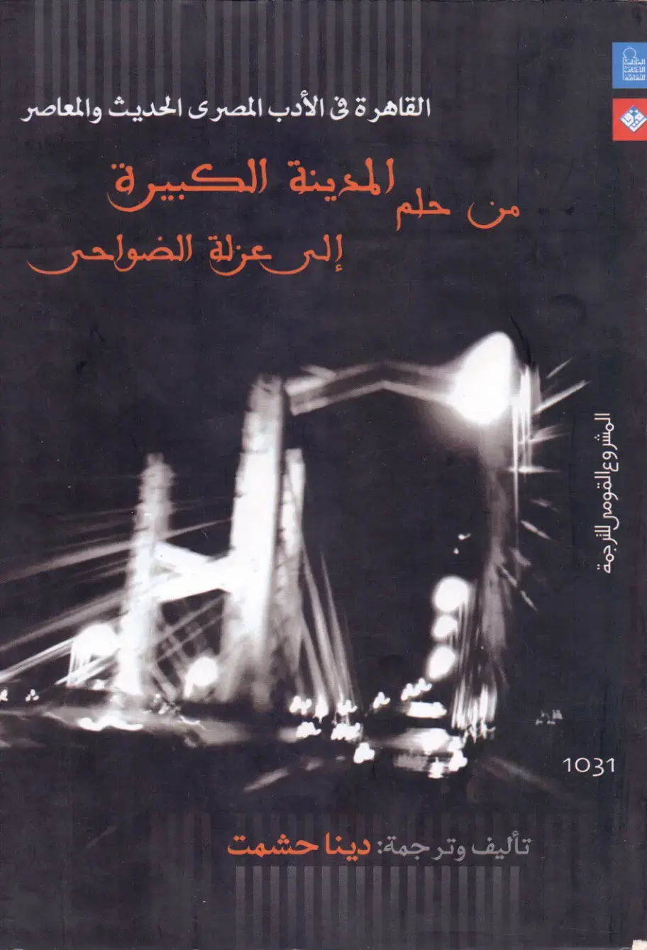 غلاف كتاب القاهرة في الأدب المصري الحديث والمعاصر: من حلم المدينة الكبيرة إلى عزلة الضواحى