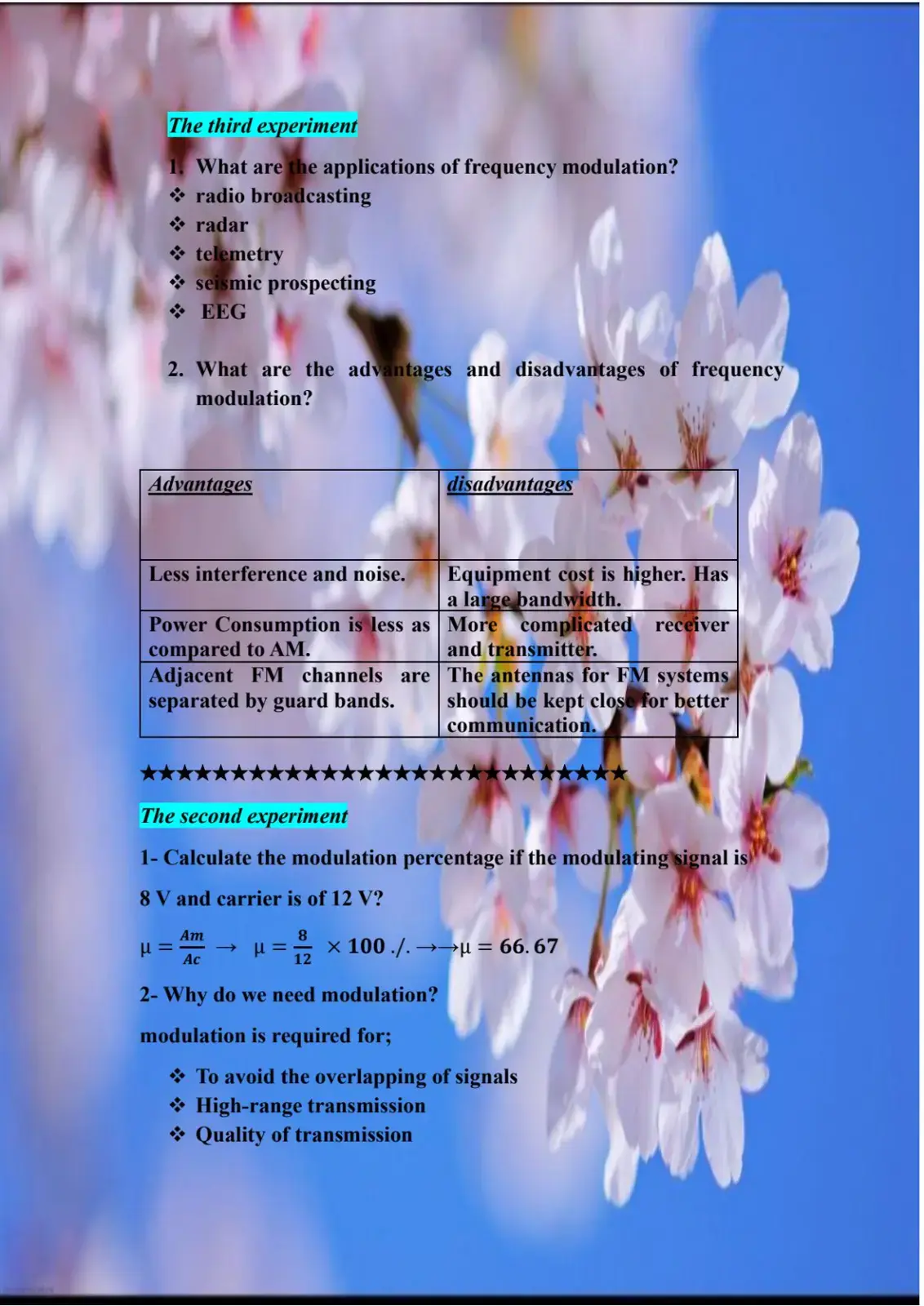 غلاف كتاب Frequency Modulation