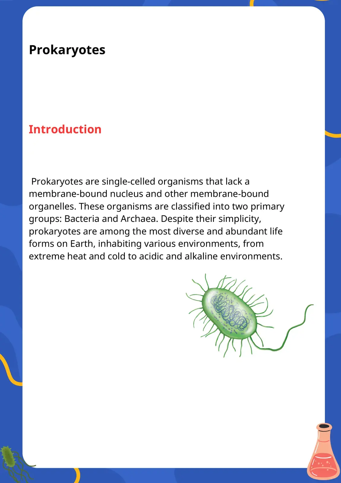 غلاف كتاب Prokaryotes