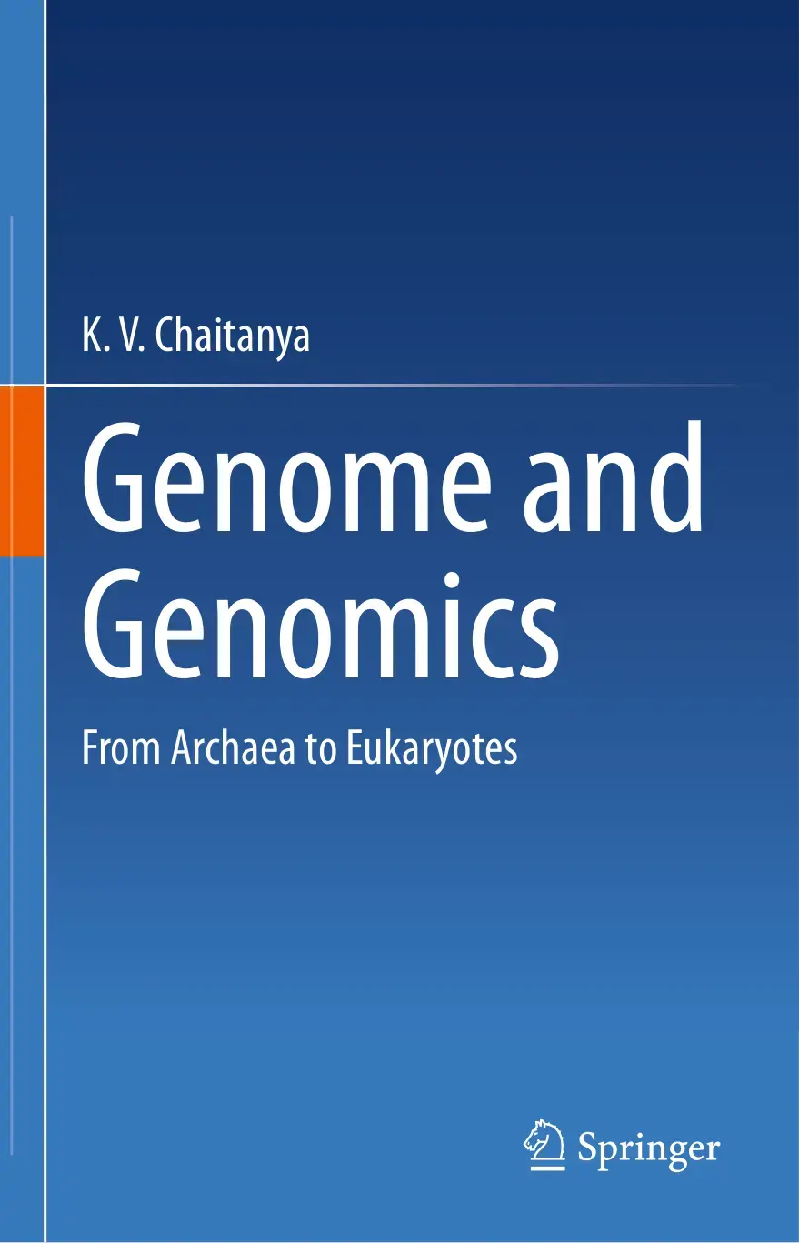 غلاف كتاب Genome and Genomics