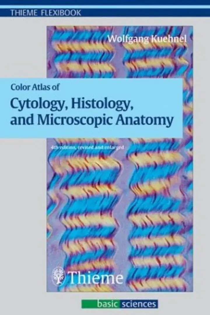 غلاف كتاب Color Atlas of Cytology, Histology, and Microscopic Anatomy