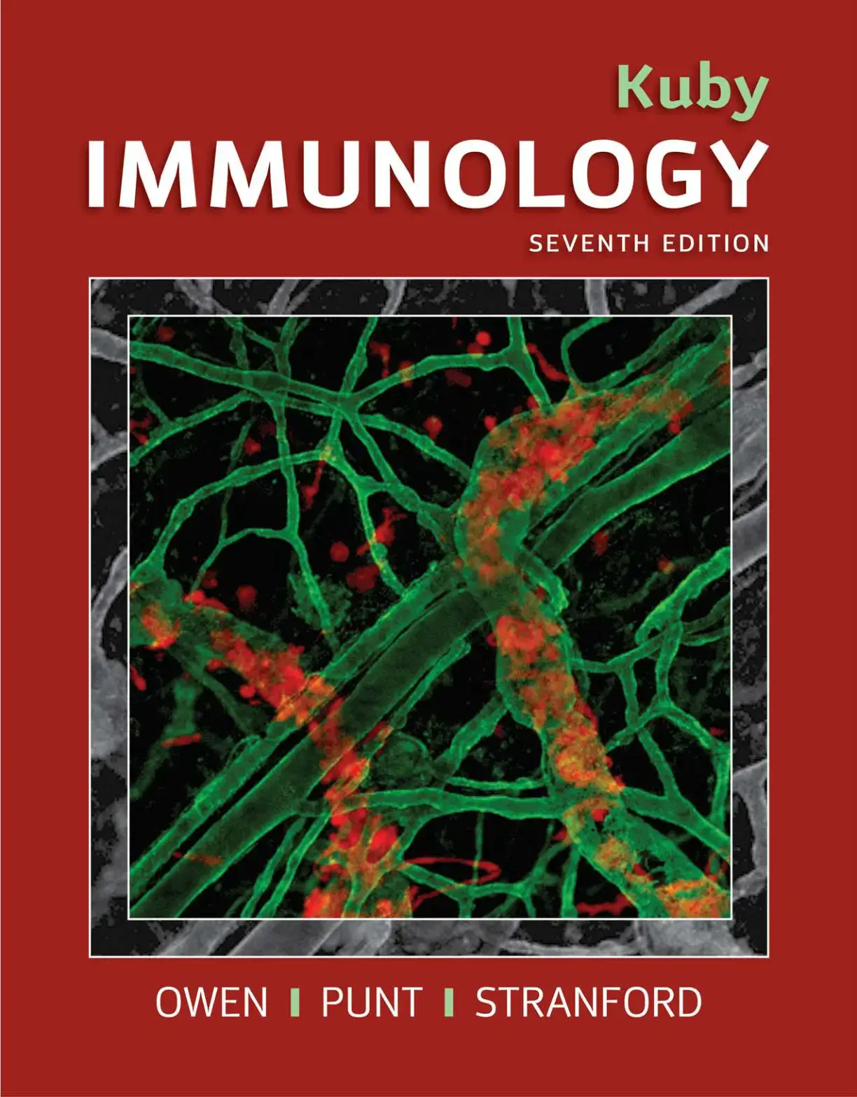غلاف كتاب IMMUNOLOGY