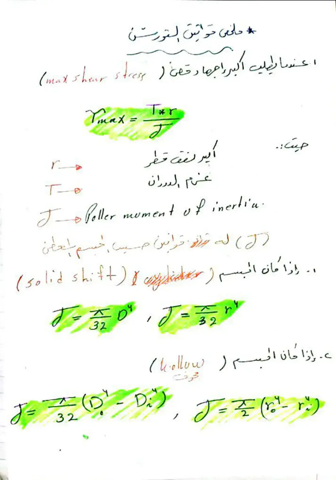 غلاف كتاب خلاصة قوانين الالتواء