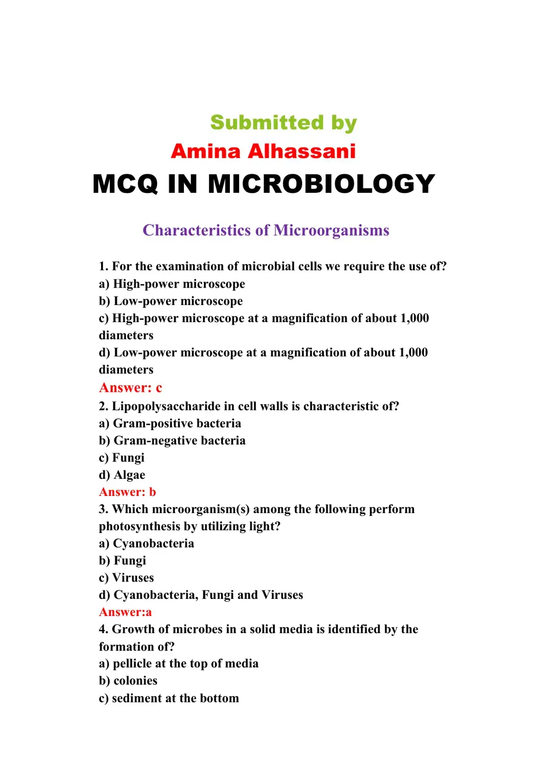 غلاف كتاب MCQ IN MICROBIOLOGY