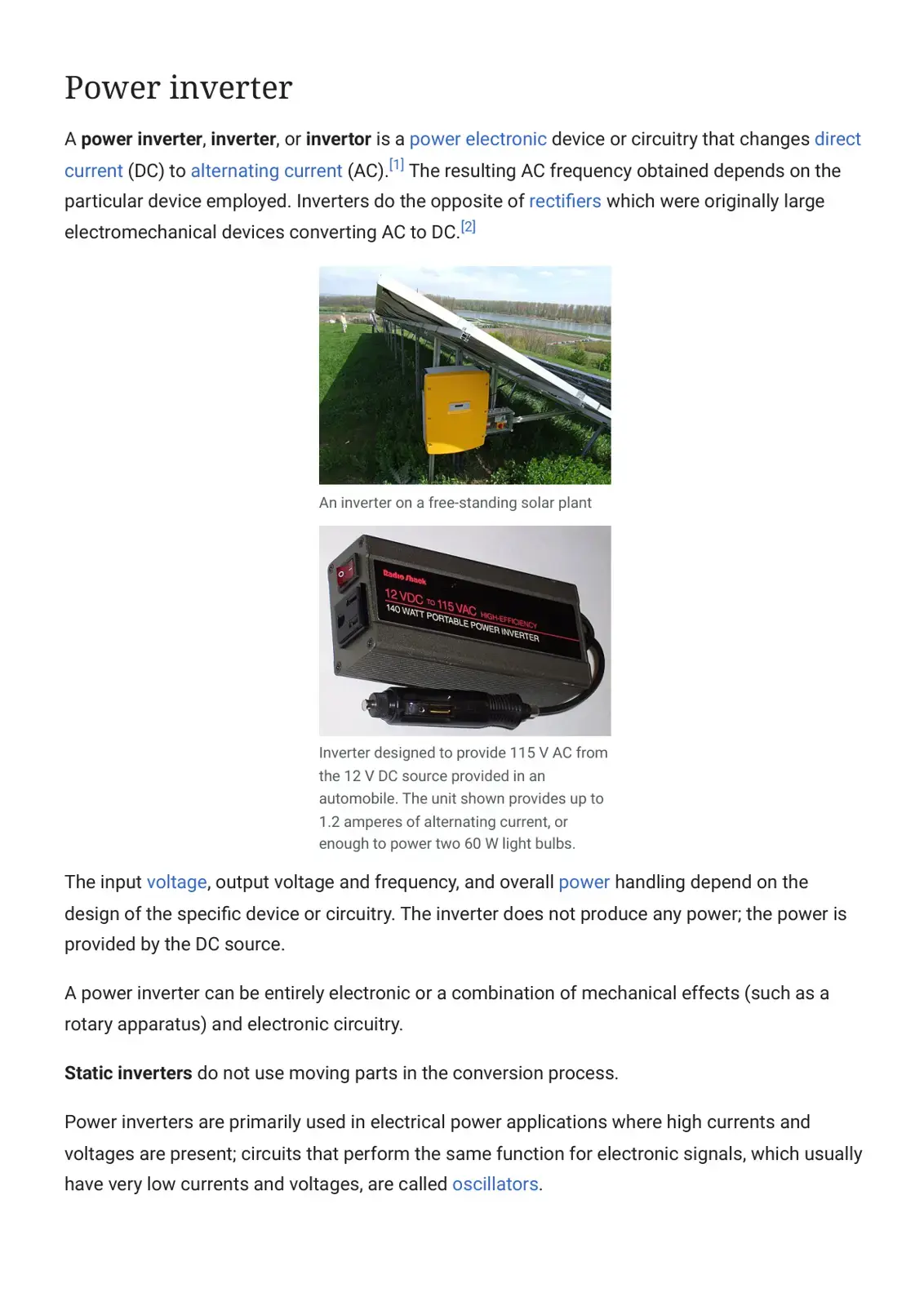 غلاف كتاب Power Inverter