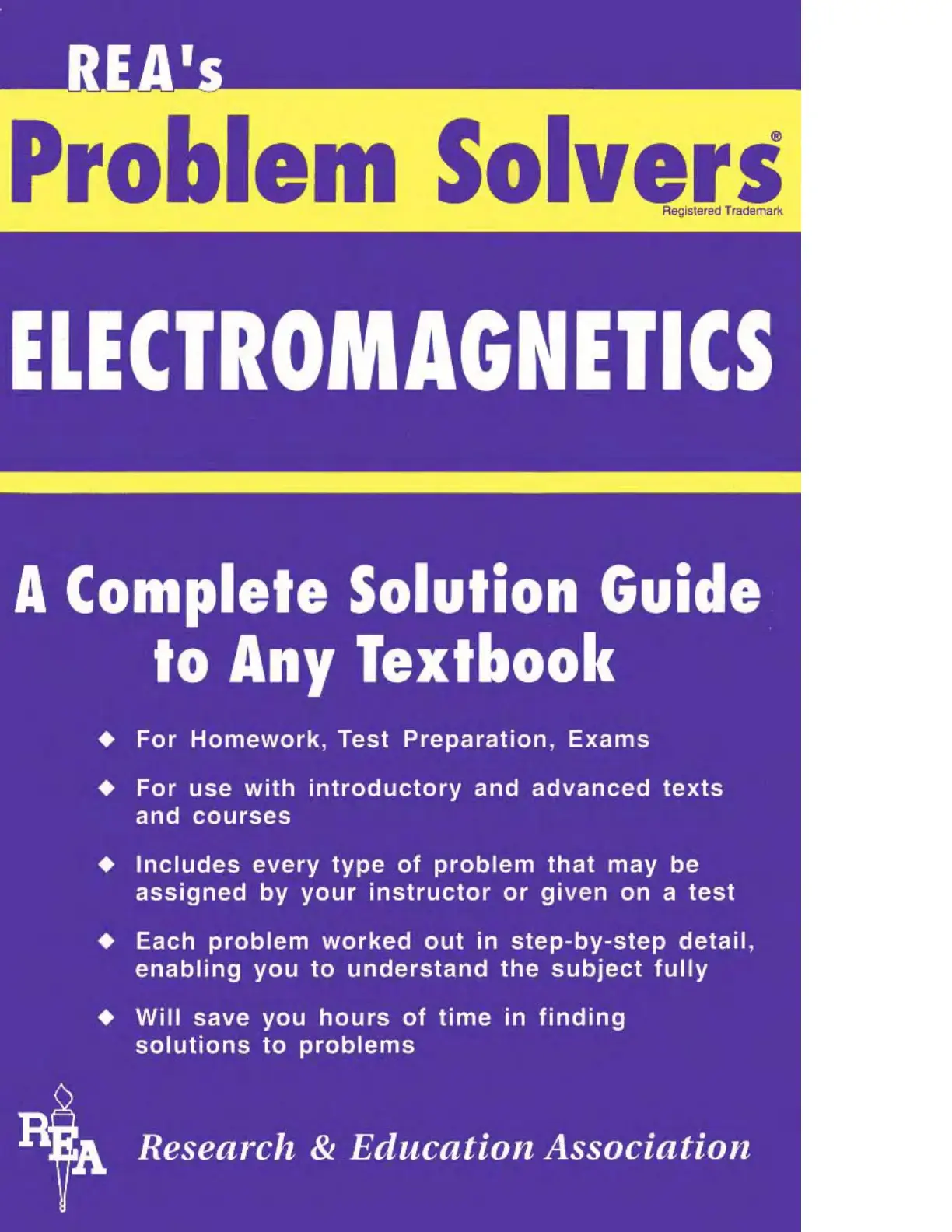 غلاف كتاب ELECTROMAGNETICS