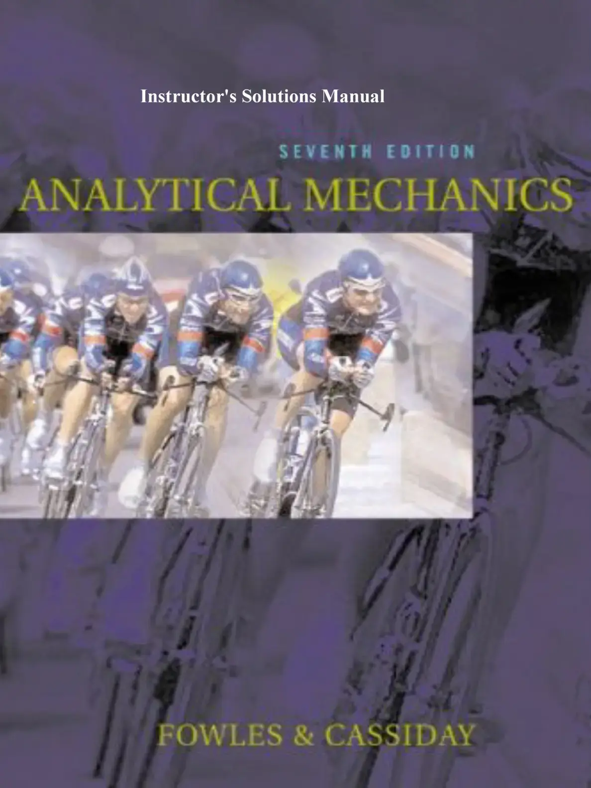 غلاف كتاب ANALYTICAL MECHANICS