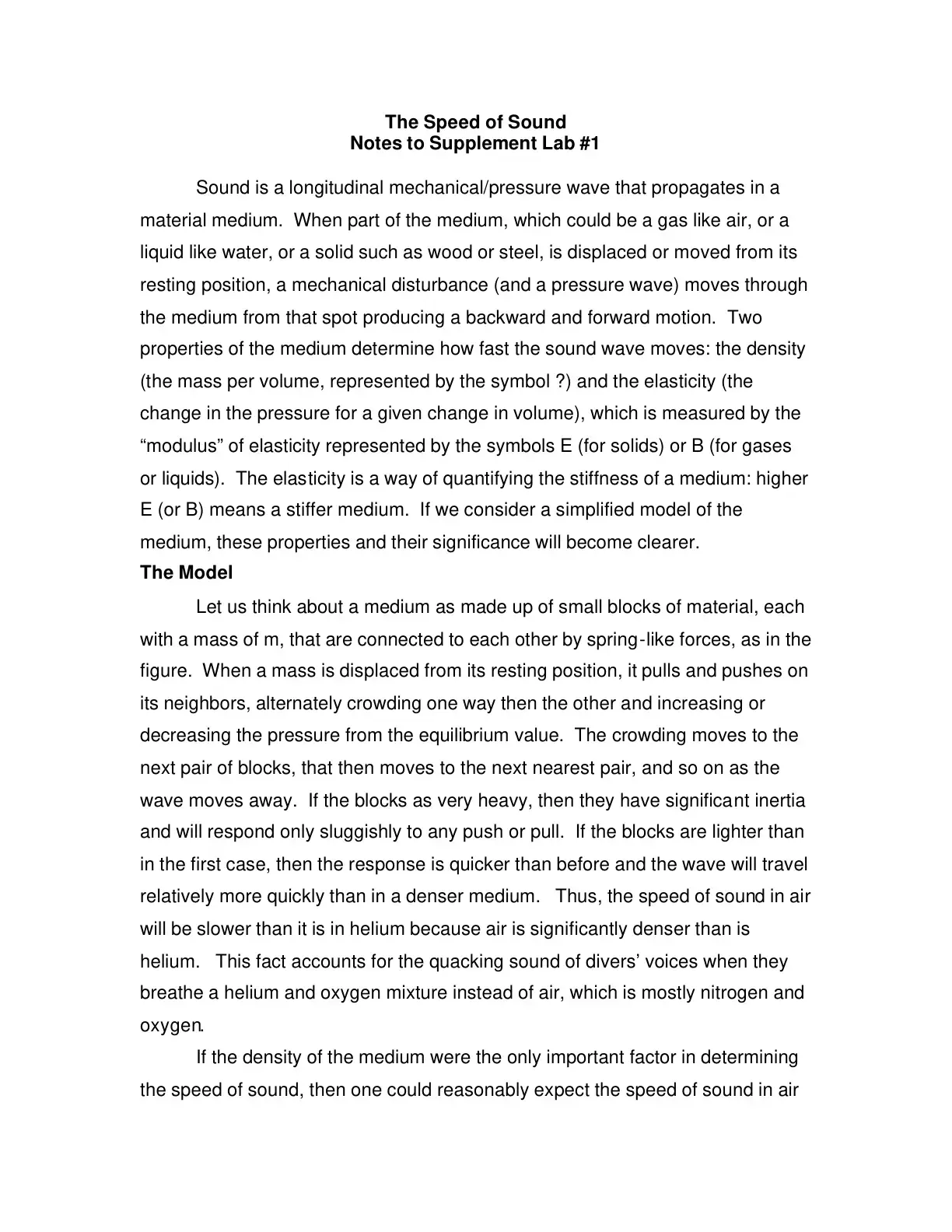 غلاف كتاب The Speed of Sound