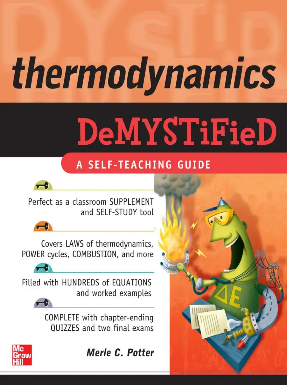 غلاف كتاب thermodynamics DeMYSTiFieD