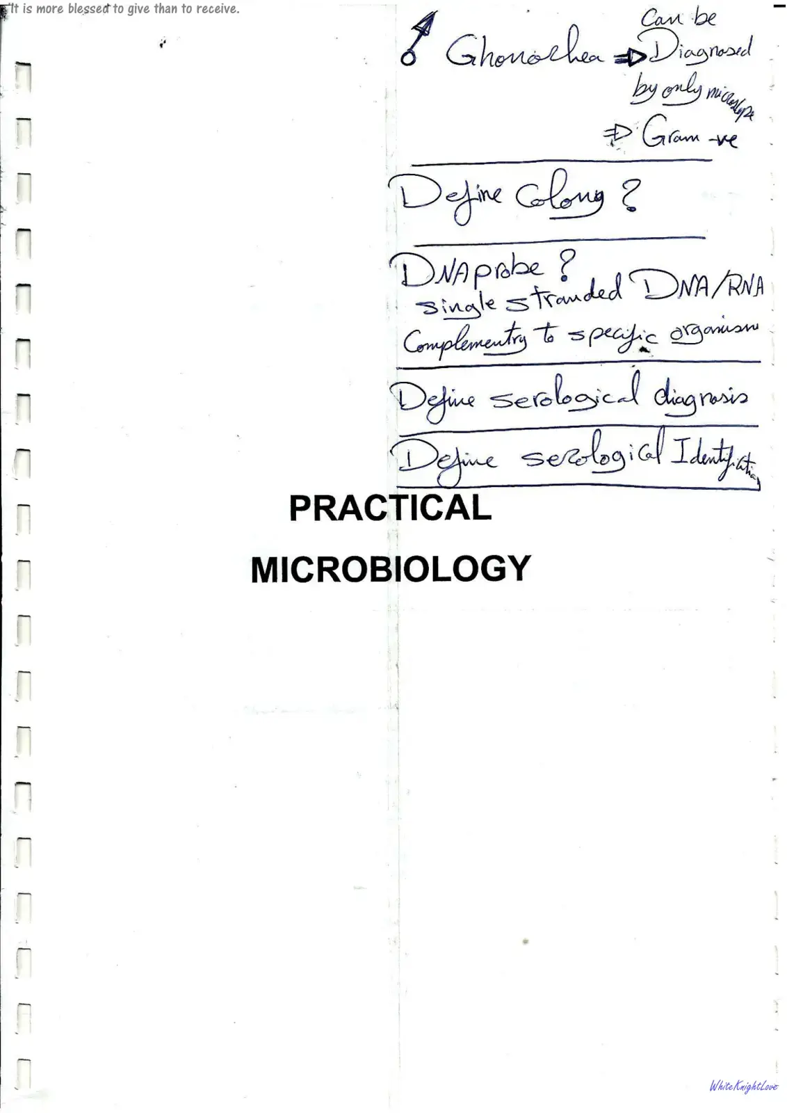 غلاف كتاب PRACTICAL MICROBIOLOGY