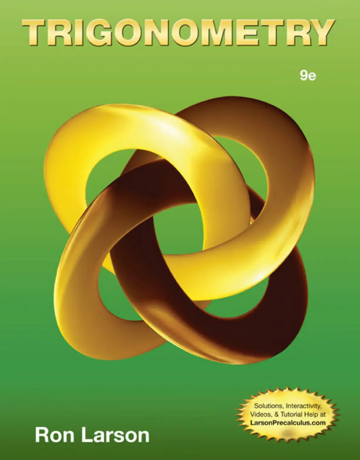غلاف كتاب TRIGONOMETRY