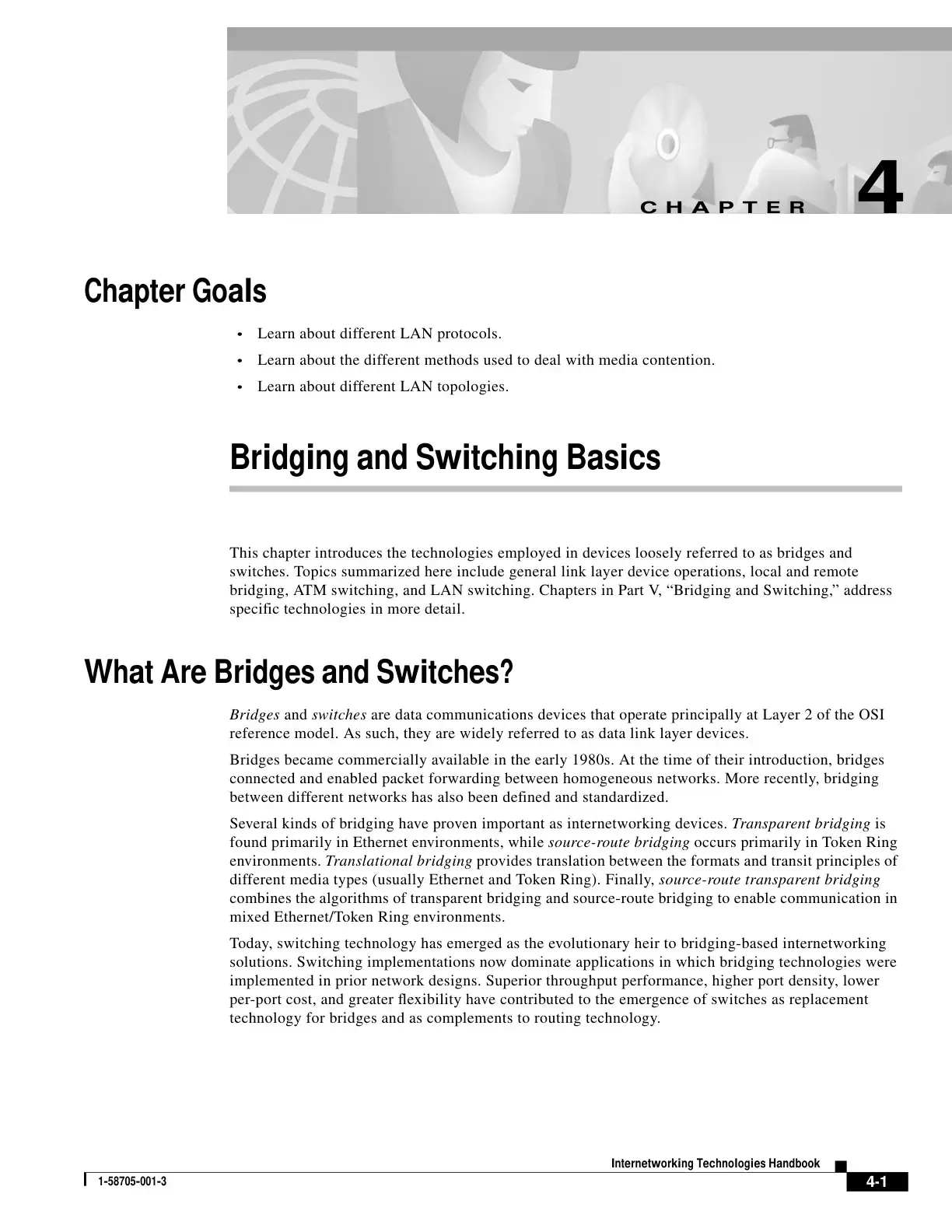 غلاف كتاب Bridging and Switching Basics – Chapter 41