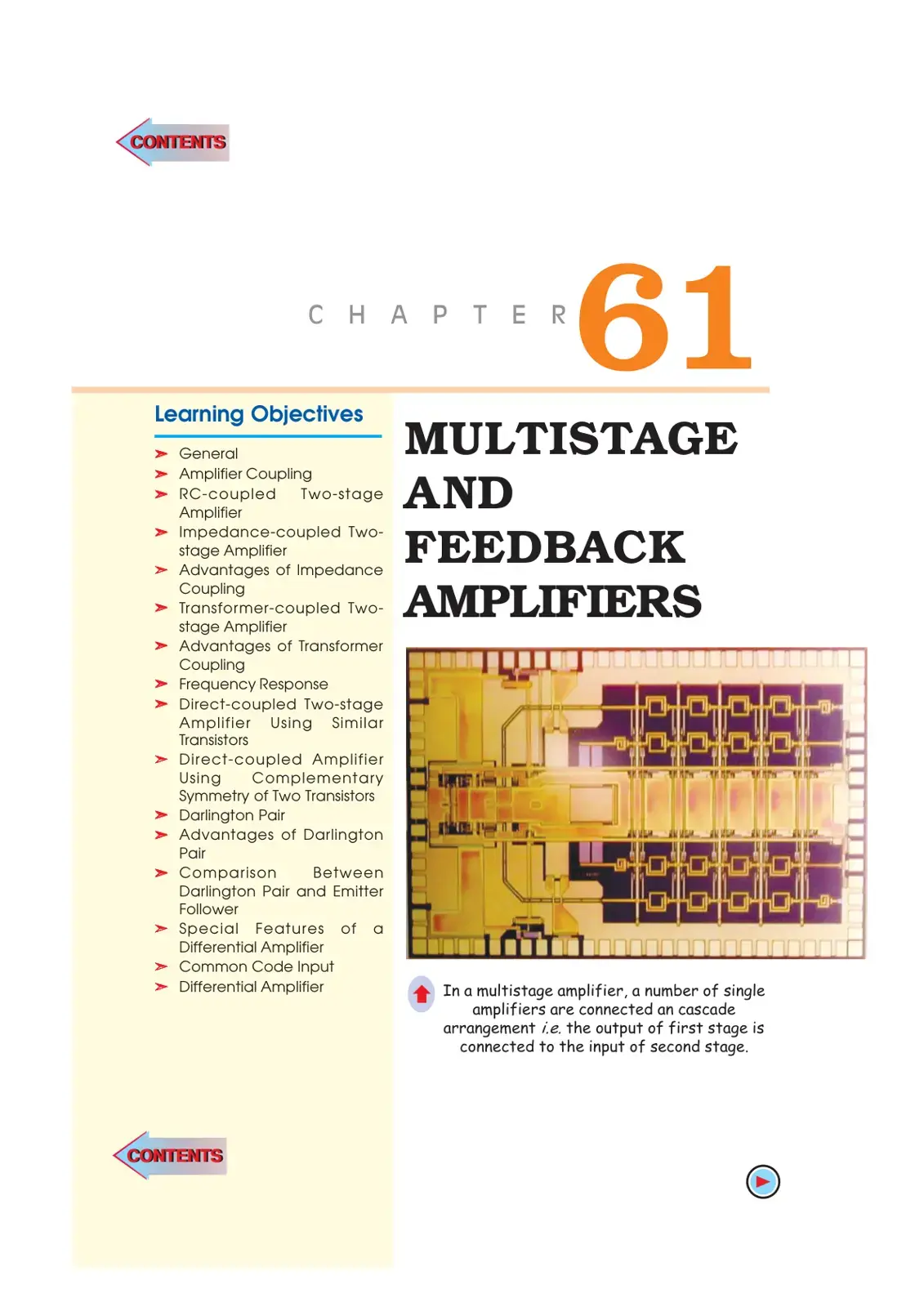غلاف كتاب Multistage Amplifier