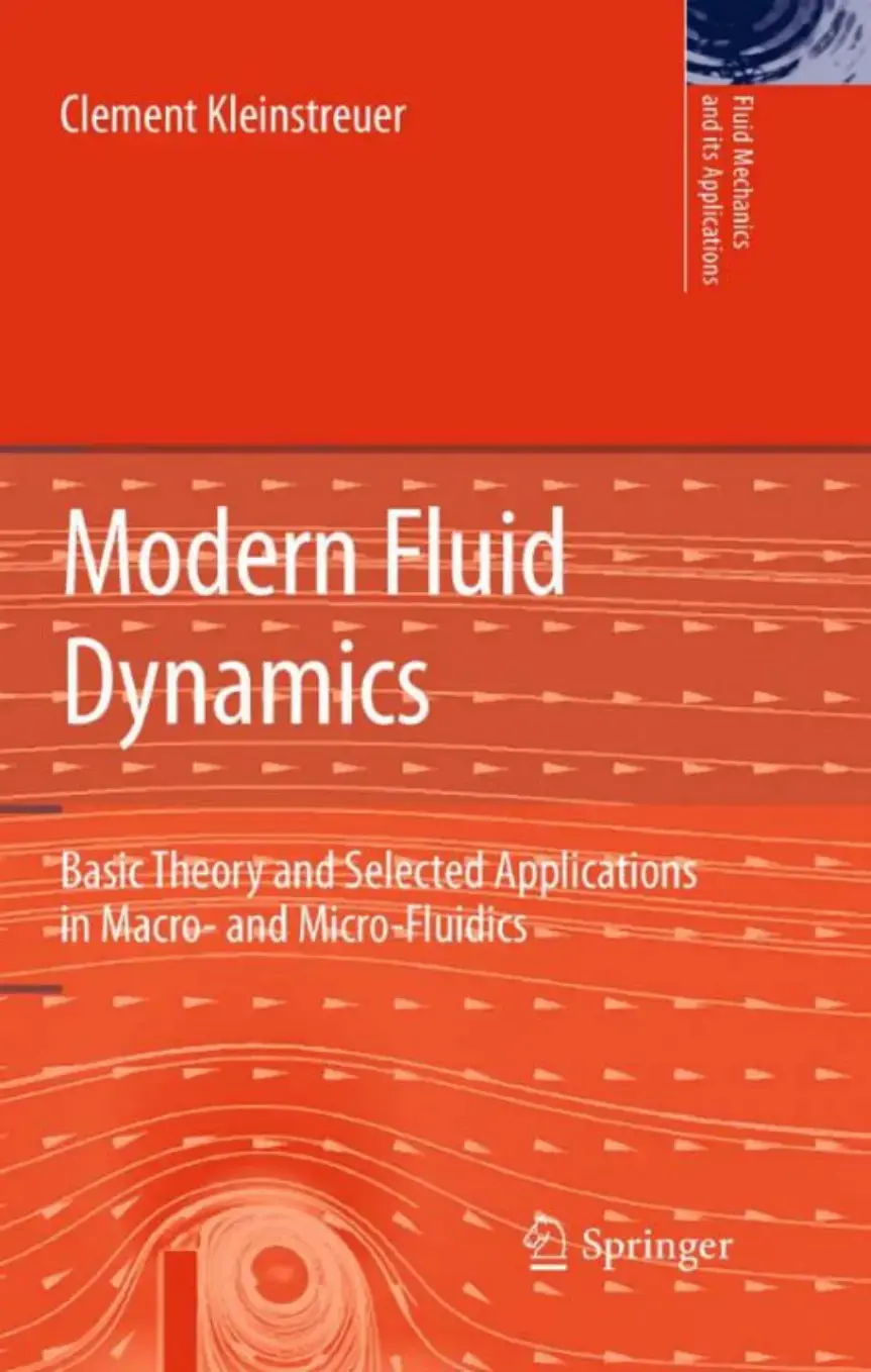 غلاف كتاب Modern Fluid Dynamics