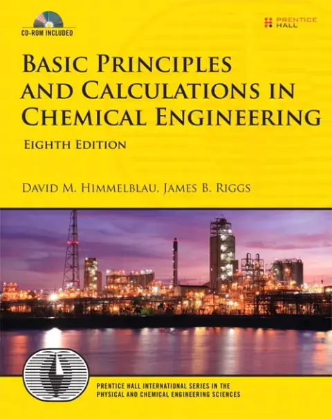 غلاف كتاب BASIC PRINCIPLES AND CALCULATIONS IN CHEMICAL ENGINEERING
