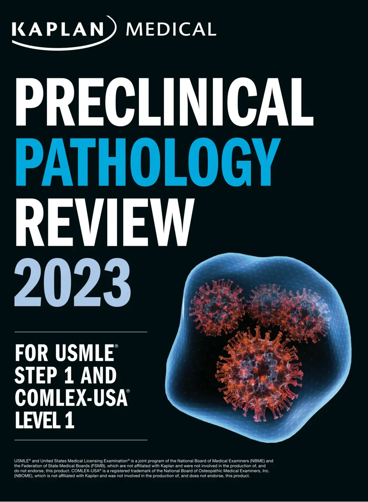 غلاف كتاب Kaplan Medical Preclinical Pathology Review 2023