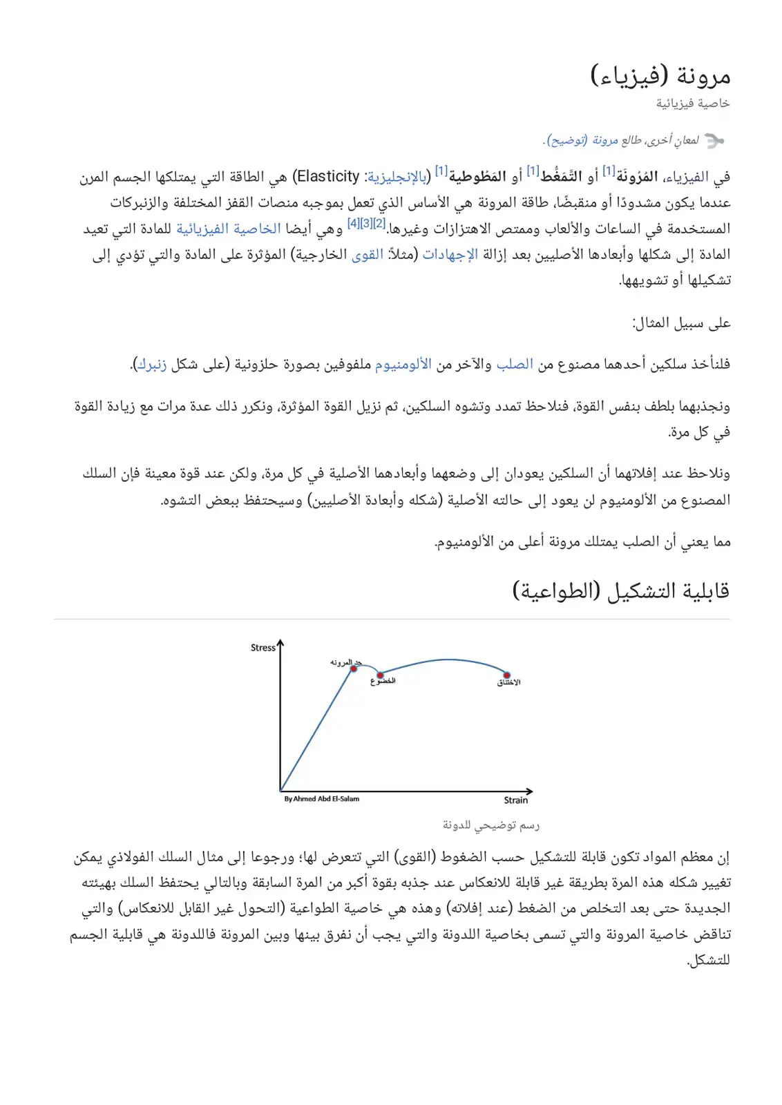غلاف كتاب المرونة (فيزياء)