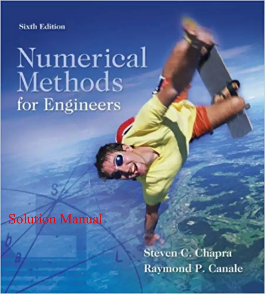 غلاف كتاب Numerical Methods for Engineers Solution Manual