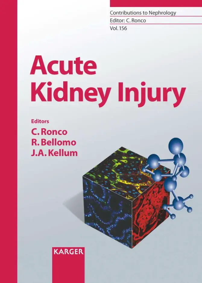 غلاف كتاب Contributions to Nephrology, Vol. 156: Acute Kidney Injury