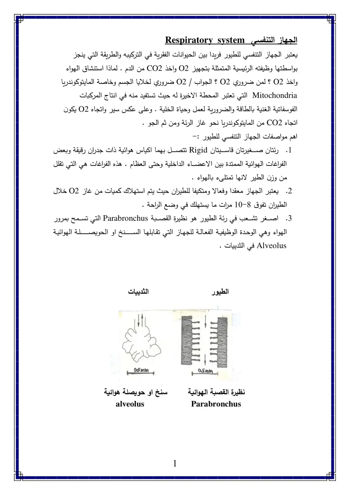 غلاف كتاب الجهاز التنفسي