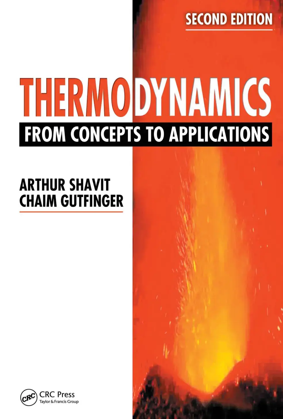 غلاف كتاب THERMODYNAMICS FROM CONCEPTS TO APPLICATIONS