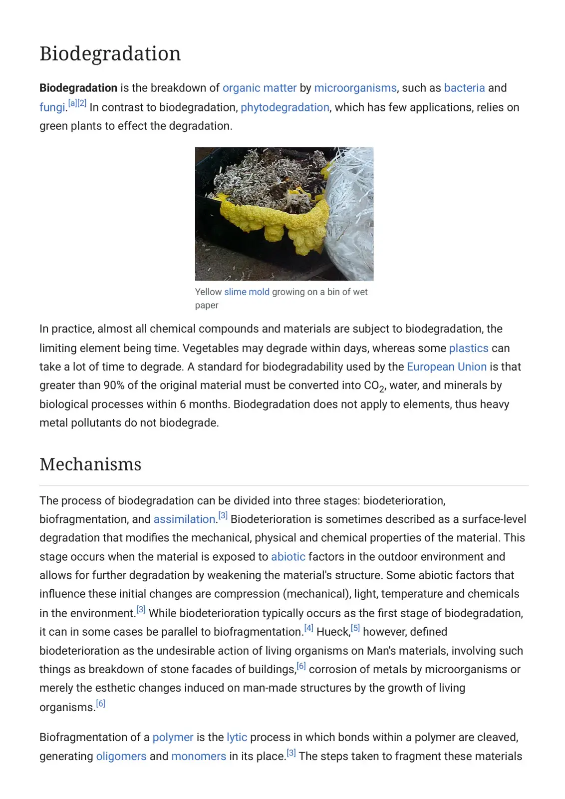 غلاف كتاب Biodegradation