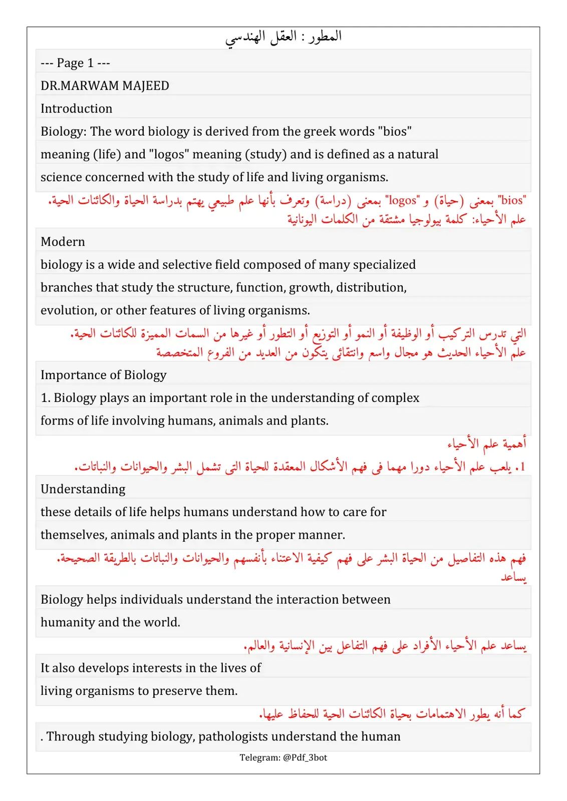 غلاف كتاب Biology