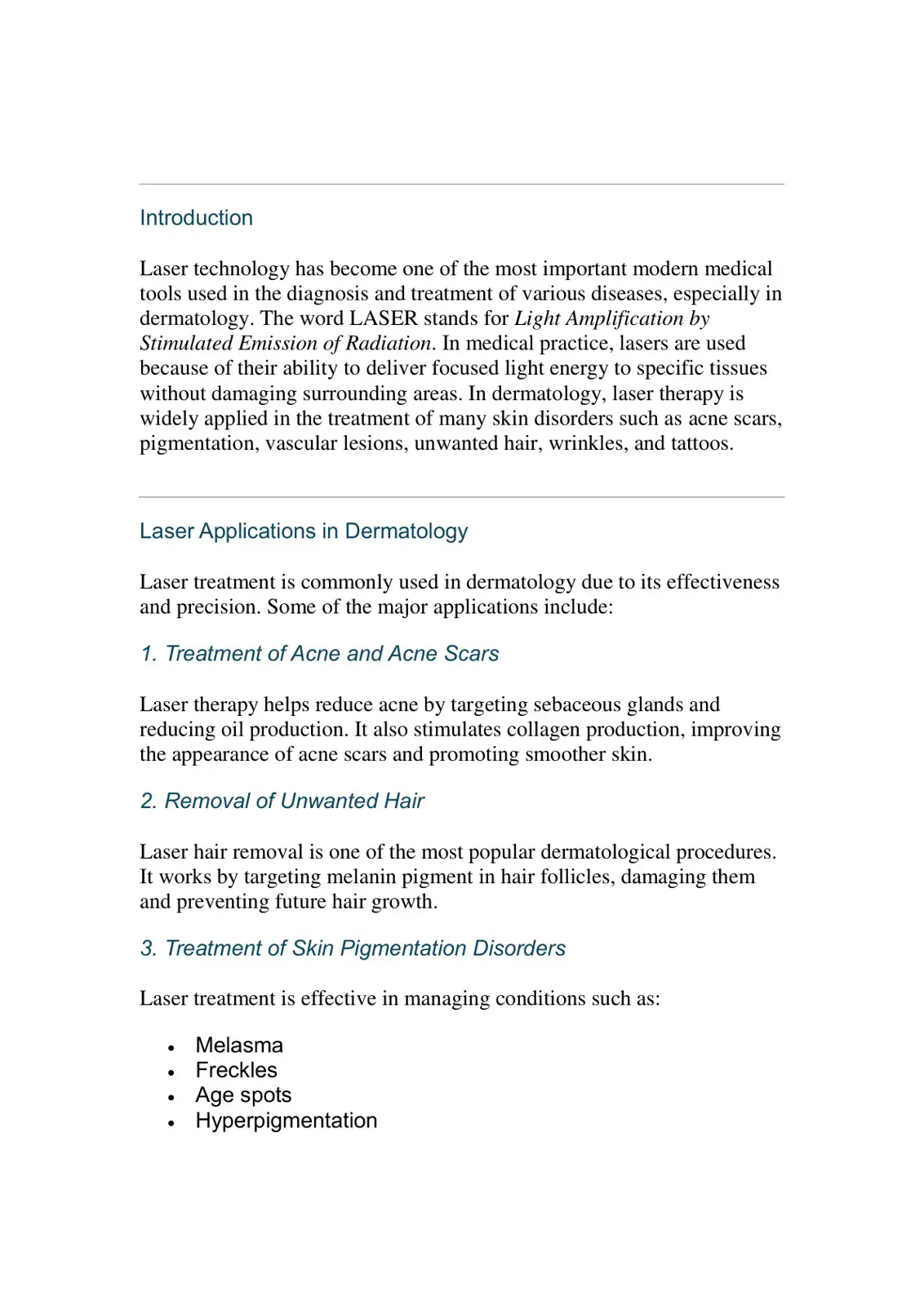 غلاف كتاب Laser Application in Dermatology
