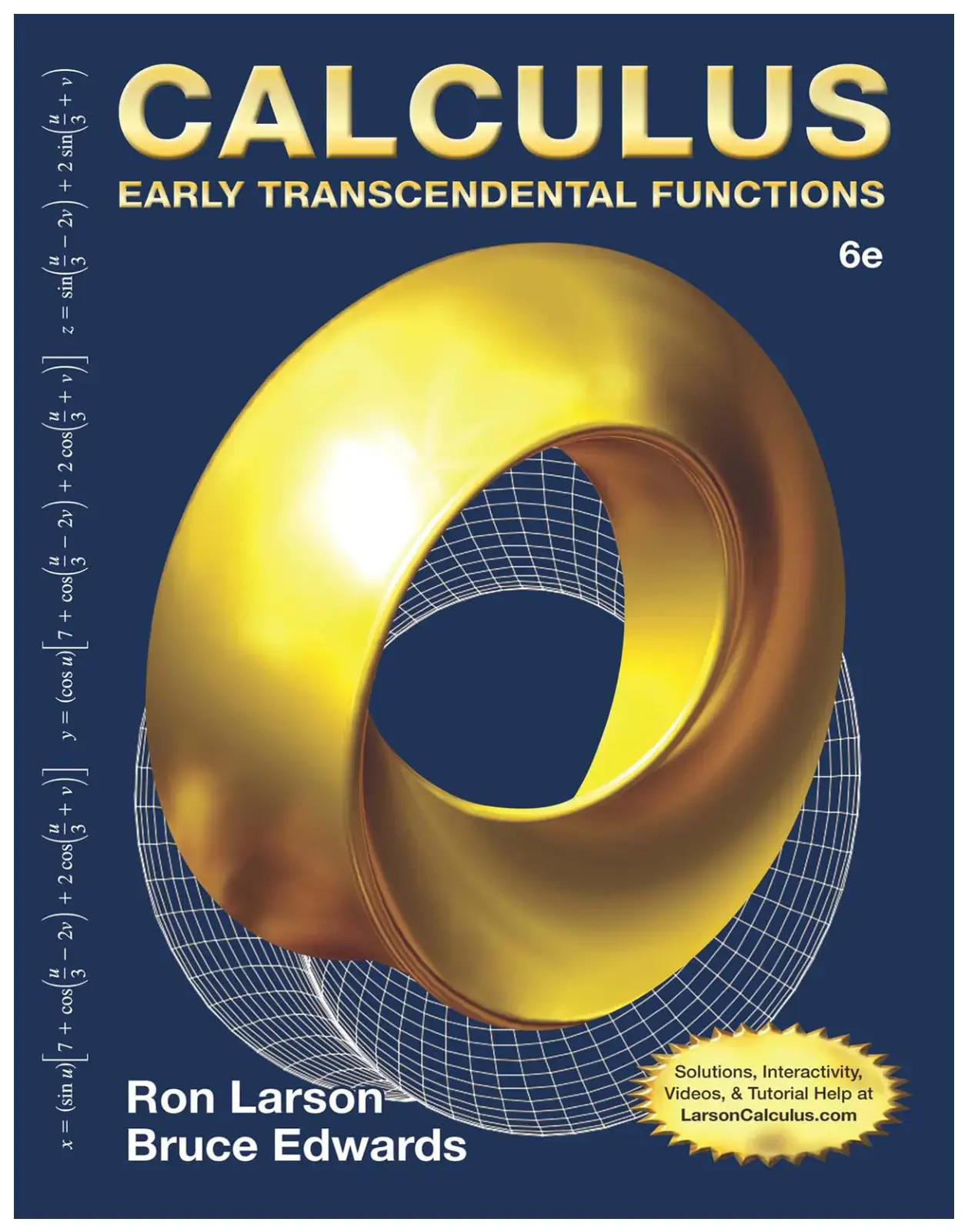 غلاف كتاب EARLY TRANSCENDENTAL FUNCTIONS CALCULUS