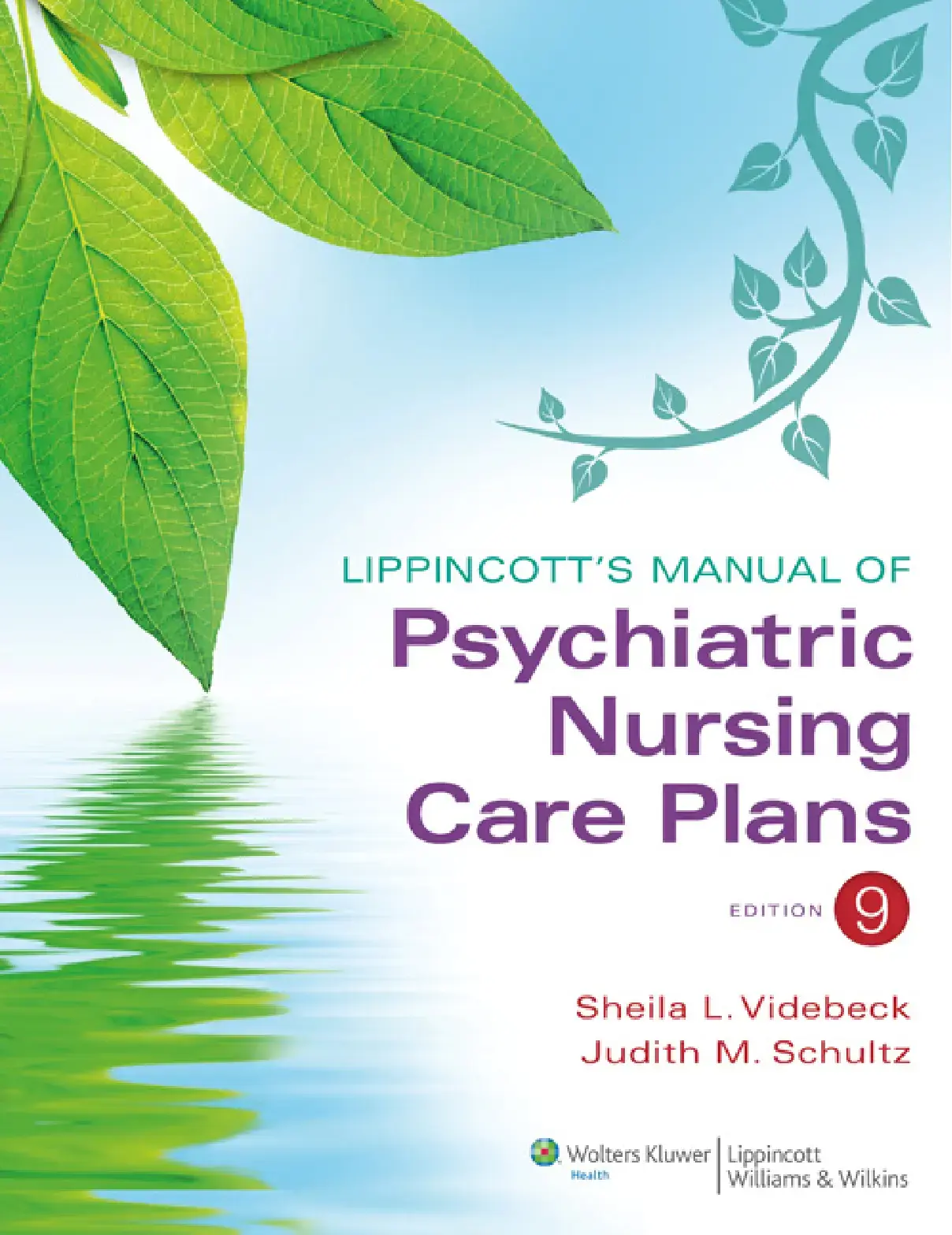 غلاف كتاب LIPPINCOTT'S MANUAL OF Psychiatric Nursing Care Plans