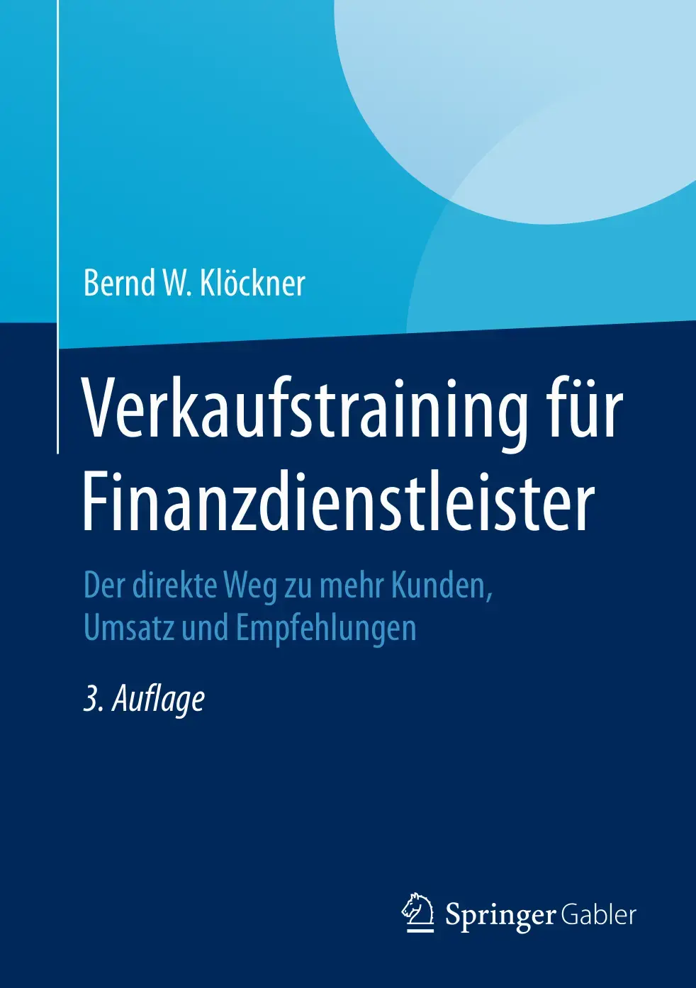 غلاف كتاب Verkaufstraining für Finanzdienstleister
