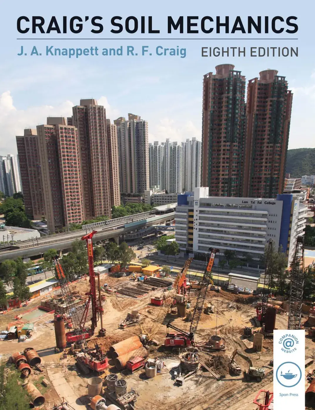 غلاف كتاب CRAIG'S SOIL MECHANICS