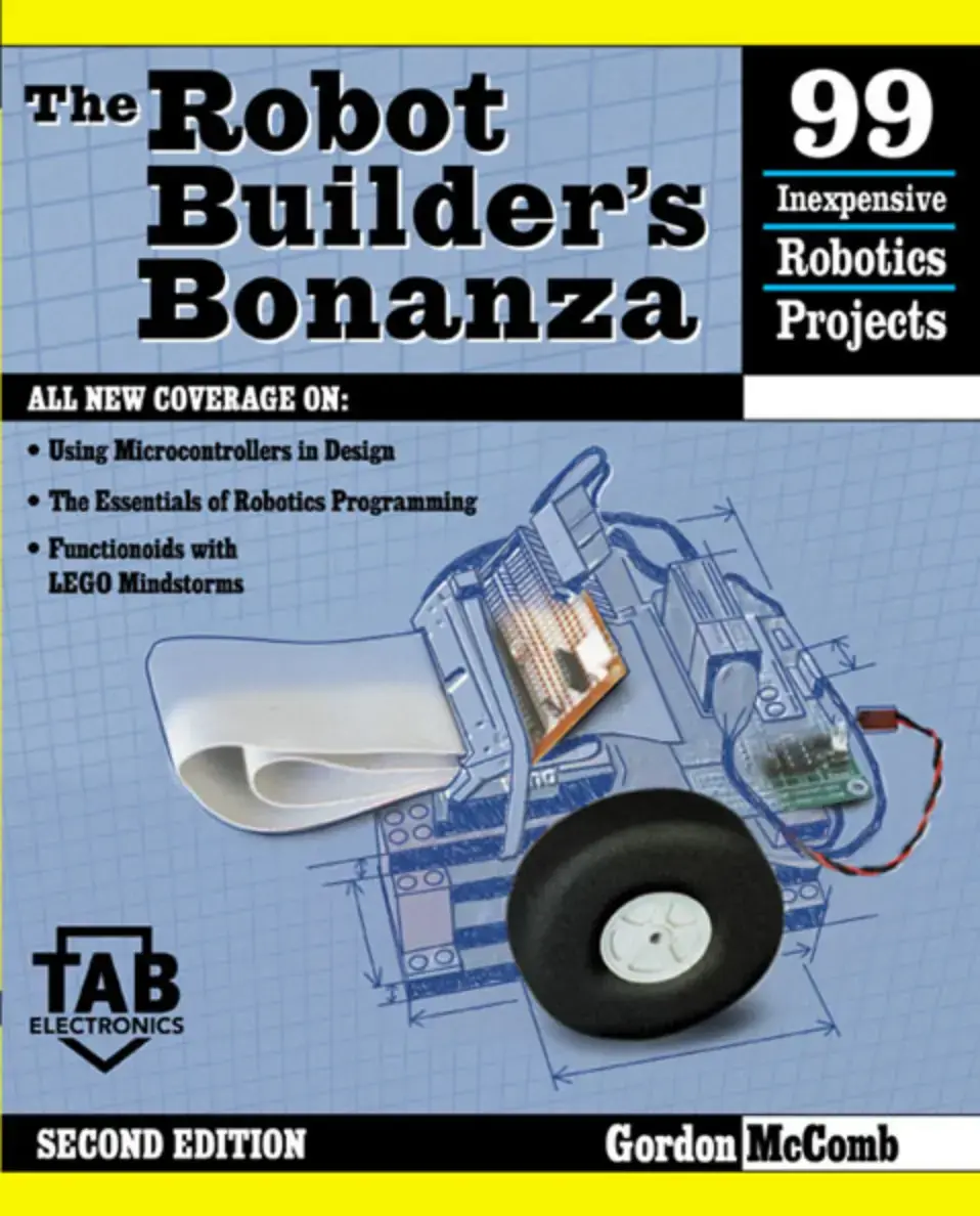 غلاف كتاب The Robot Builder's Inexpensive Bonanza Projects