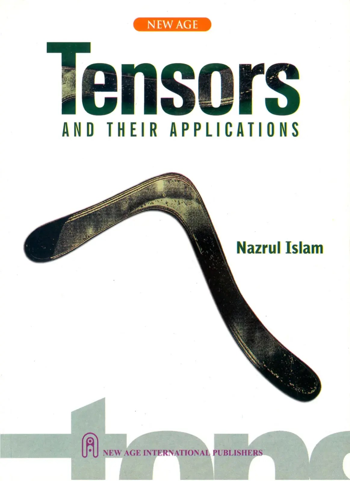 غلاف كتاب Tensors AND THEIR APPLICATIONS