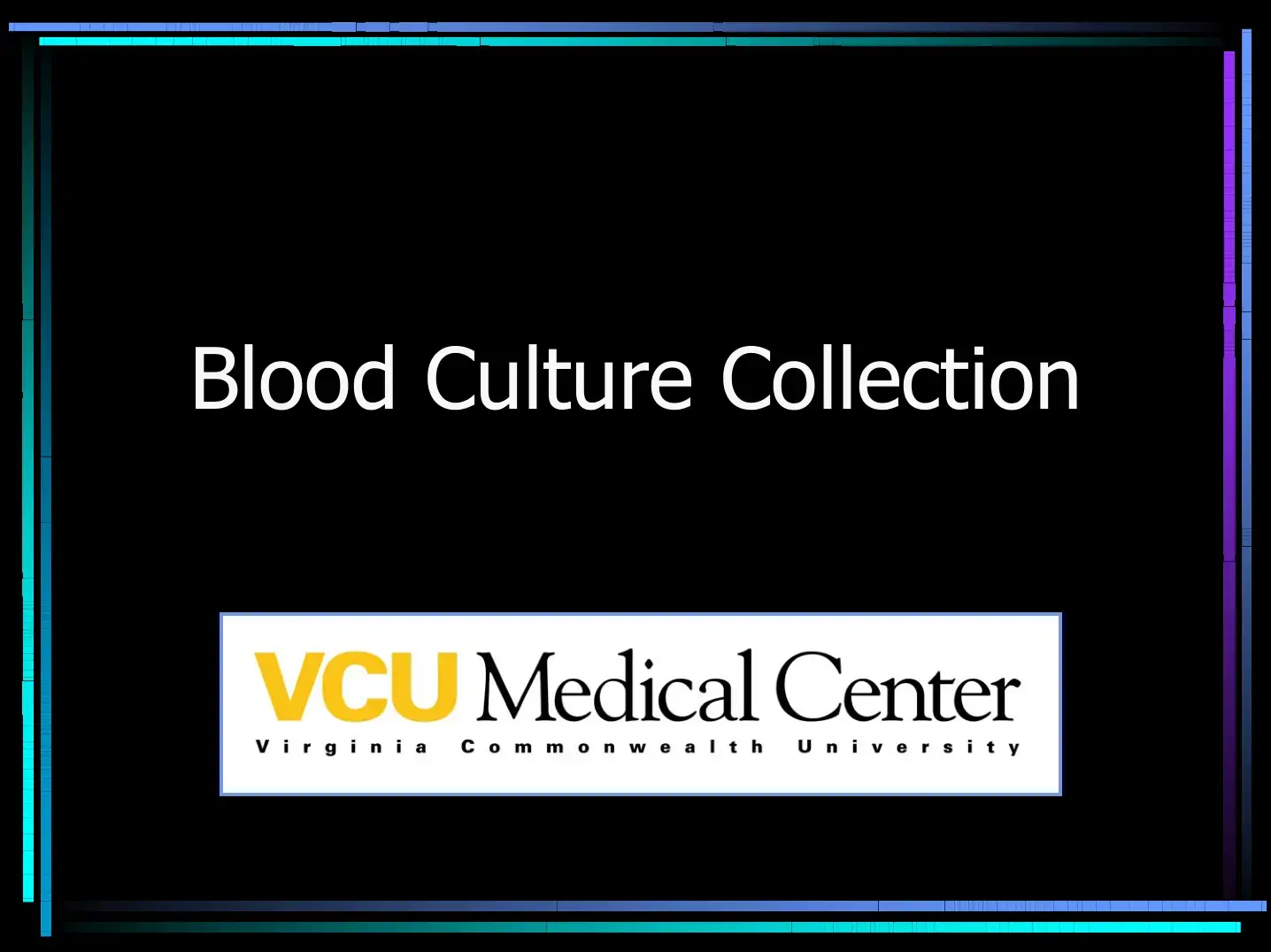 غلاف كتاب Blood Culture Collection