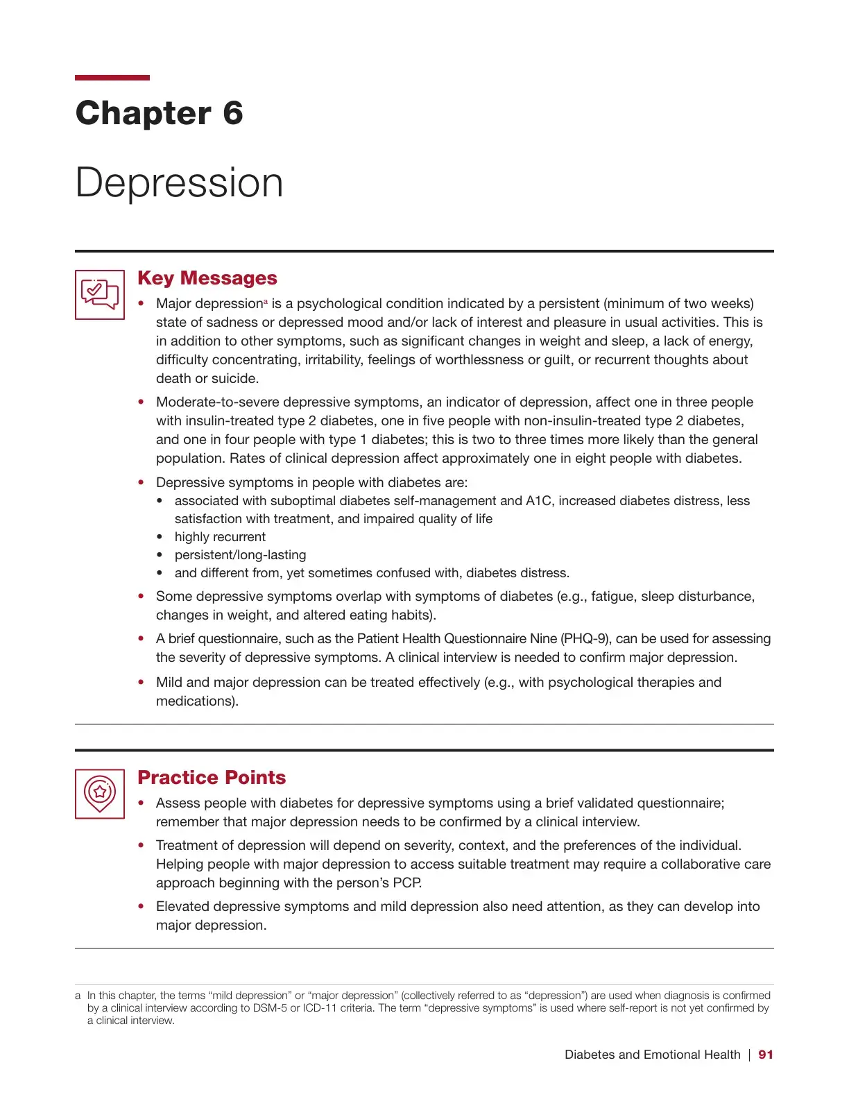 غلاف كتاب Chapter 6: Depression