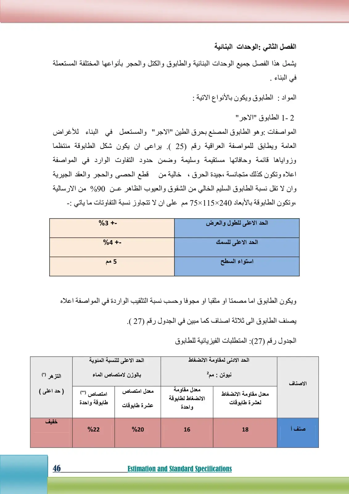 غلاف كتاب الفصل الثاني: الوحدات البنائية