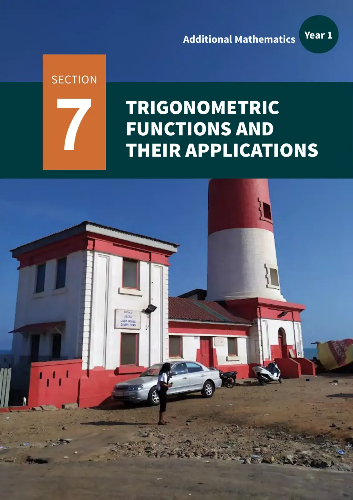 غلاف كتاب TRIGONOMETRIC FUNCTIONS AND THEIR APPLICATIONS
