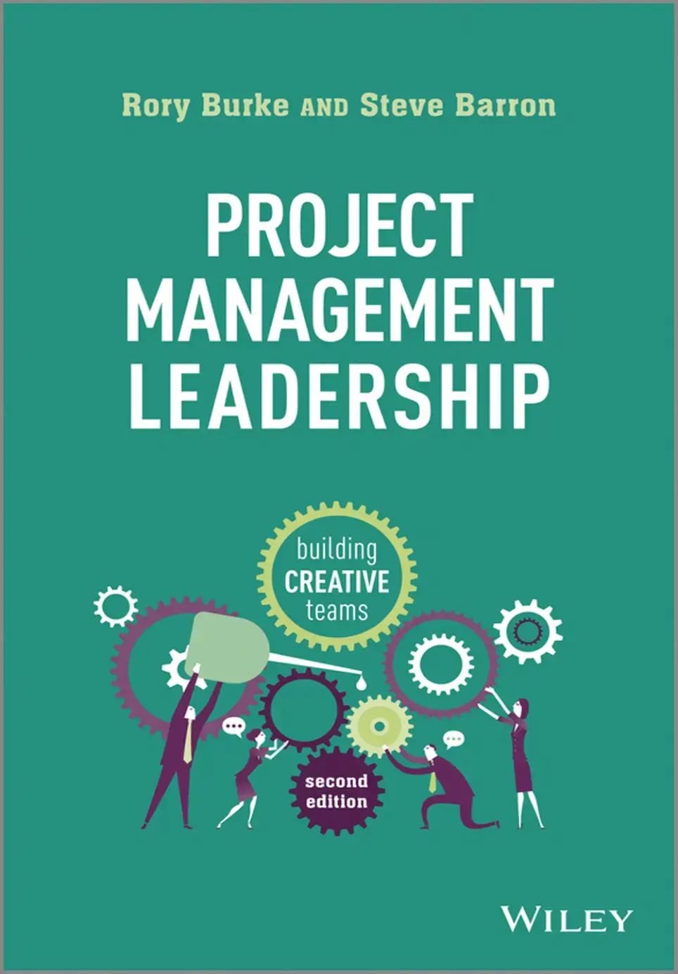 غلاف كتاب PROJECT MANAGEMENT LEADERSHIP building CREATIVE teams