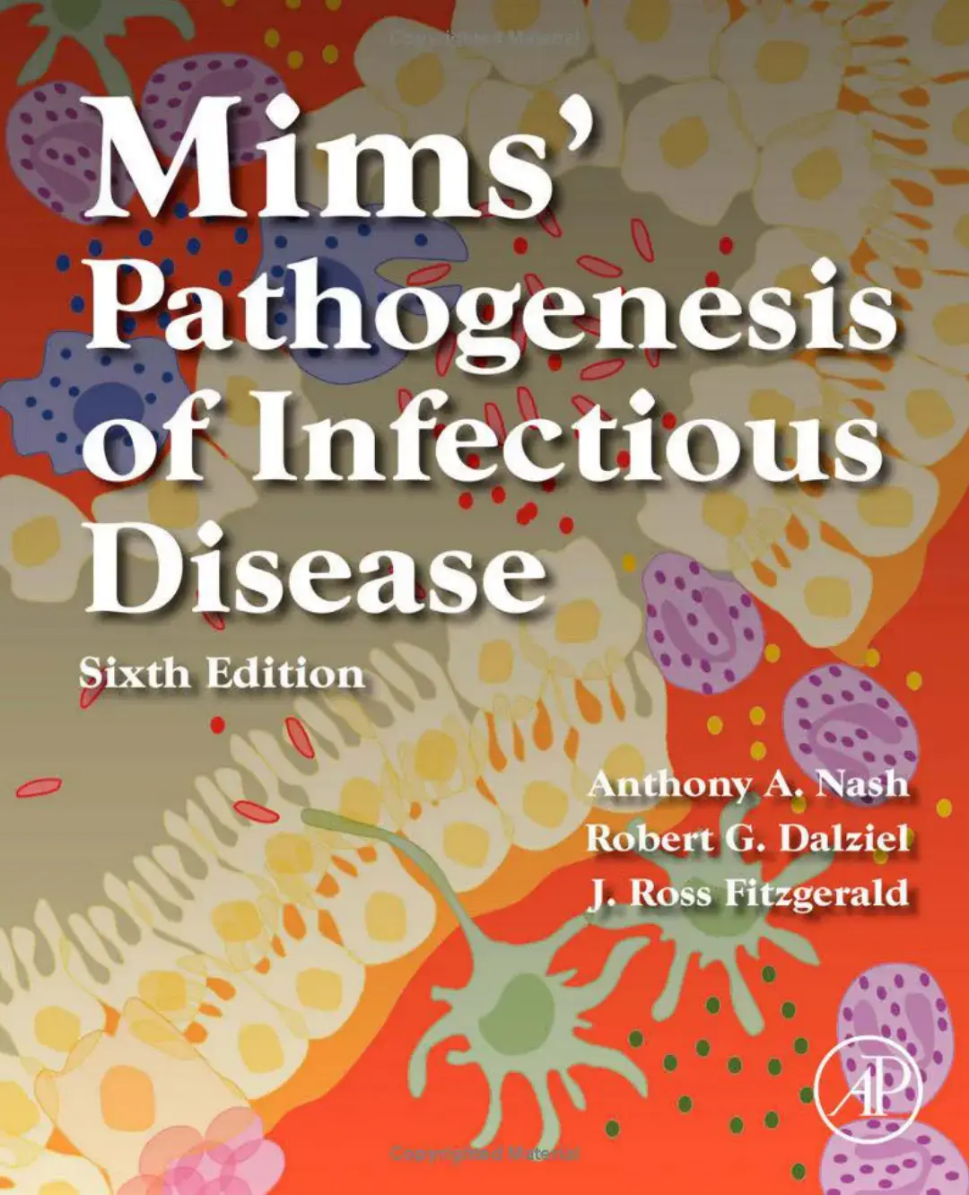 غلاف كتاب Mims' Pathogenesis of Infectious Disease, Sixth Edition