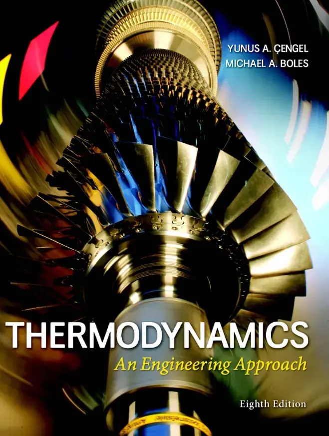 غلاف كتاب THERMODYNAMICS An Engineering Approach