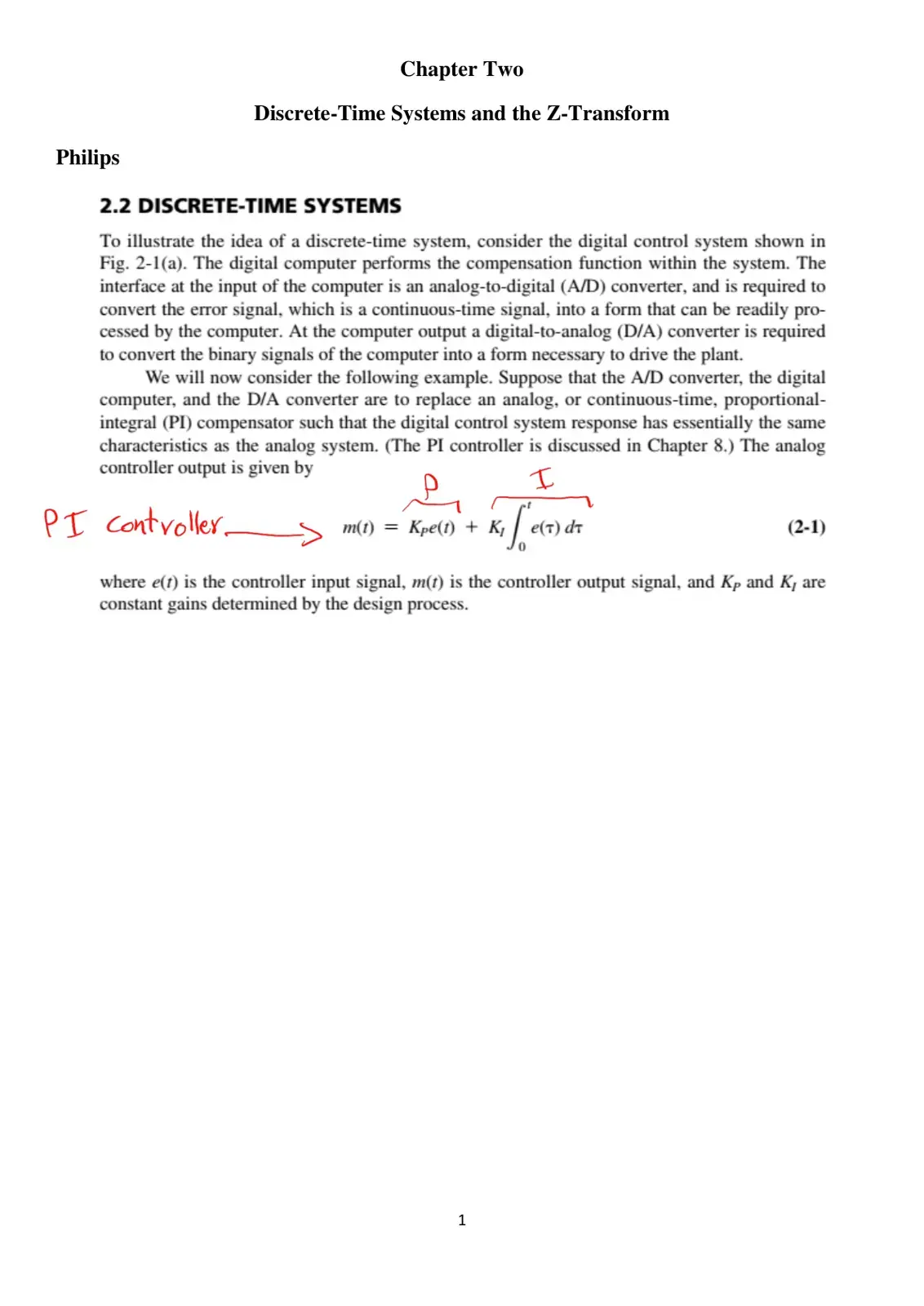 غلاف كتاب Discrete-Time Systems and the Z-Transform