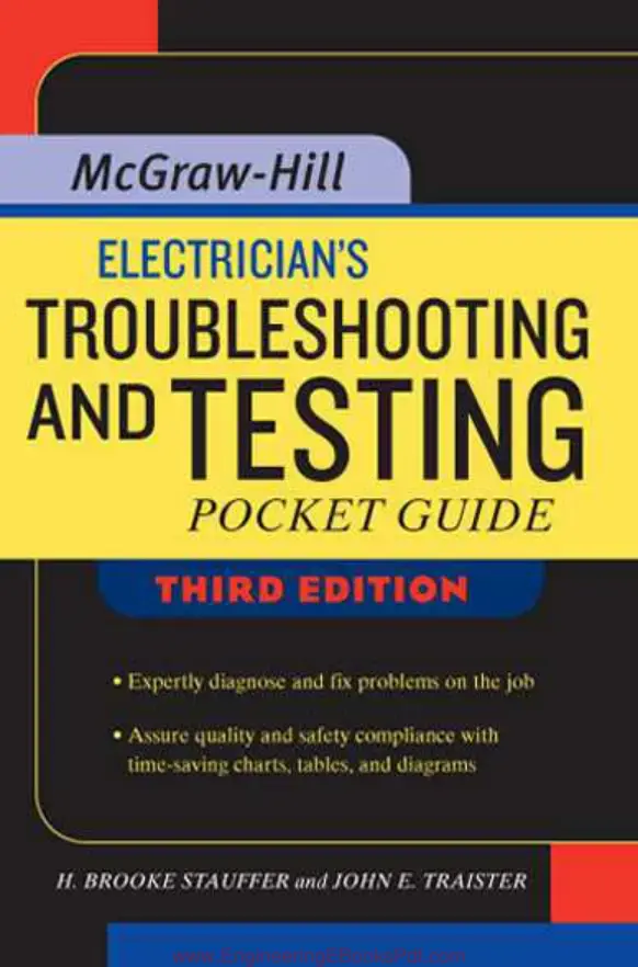 غلاف كتاب ELECTRICIAN'S TROUBLESHOOTING AND TESTING POCKET GUIDE