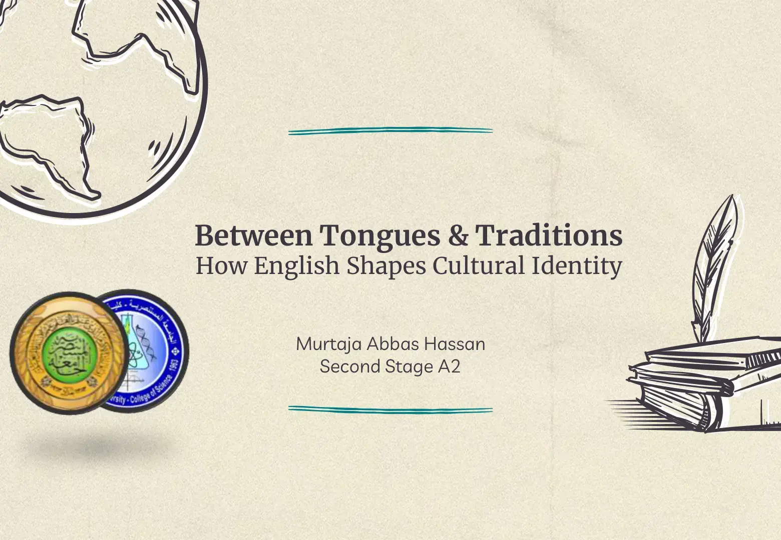 غلاف كتاب Between Tongues & Traditions