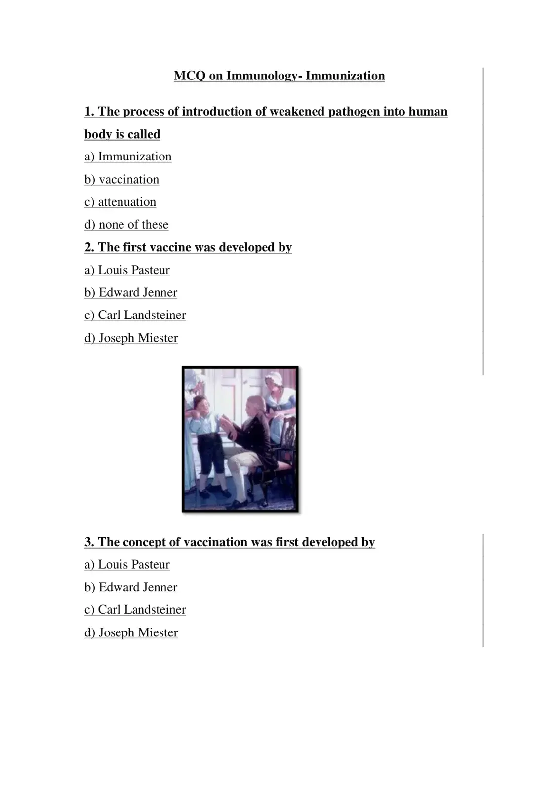 غلاف كتاب MCQ on Immunology- Immunization