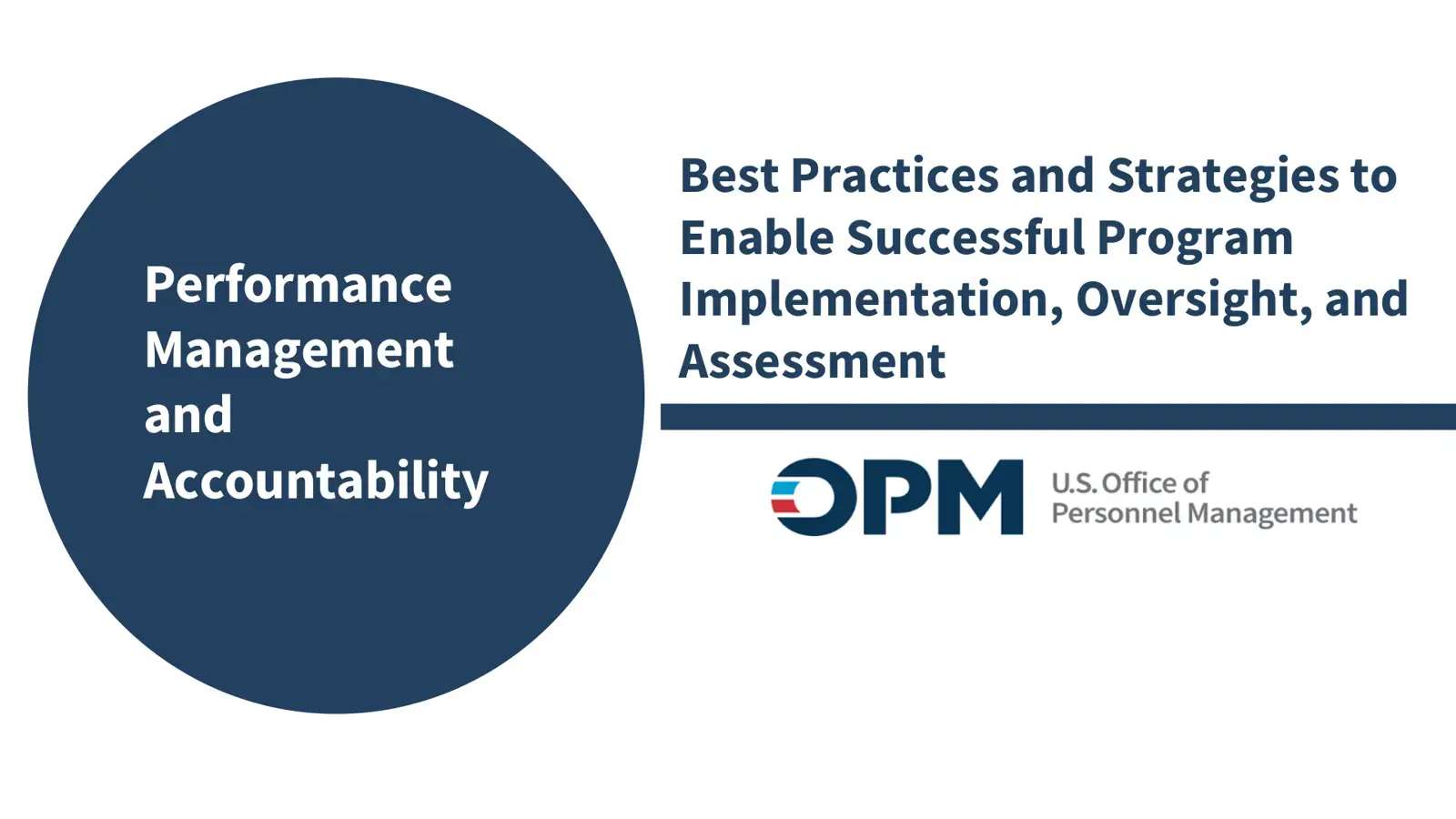 غلاف كتاب Performance Management and Accountability: Best Practices and Strategies to Enable Successful Program Implementation, Oversight, and Assessment