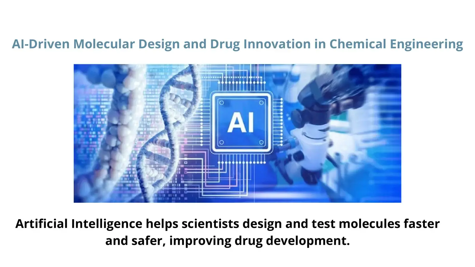 غلاف كتاب AI-Driven Molecular Design and Drug Innovation in Chemical Engineering