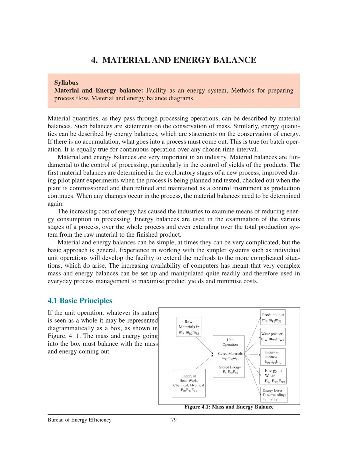 غلاف كتاب Material and Energy Balance