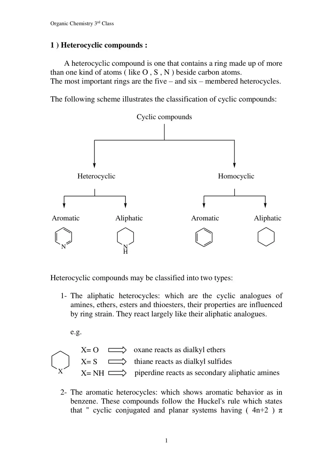 غلاف كتاب Organic Chemistry 3rd Class