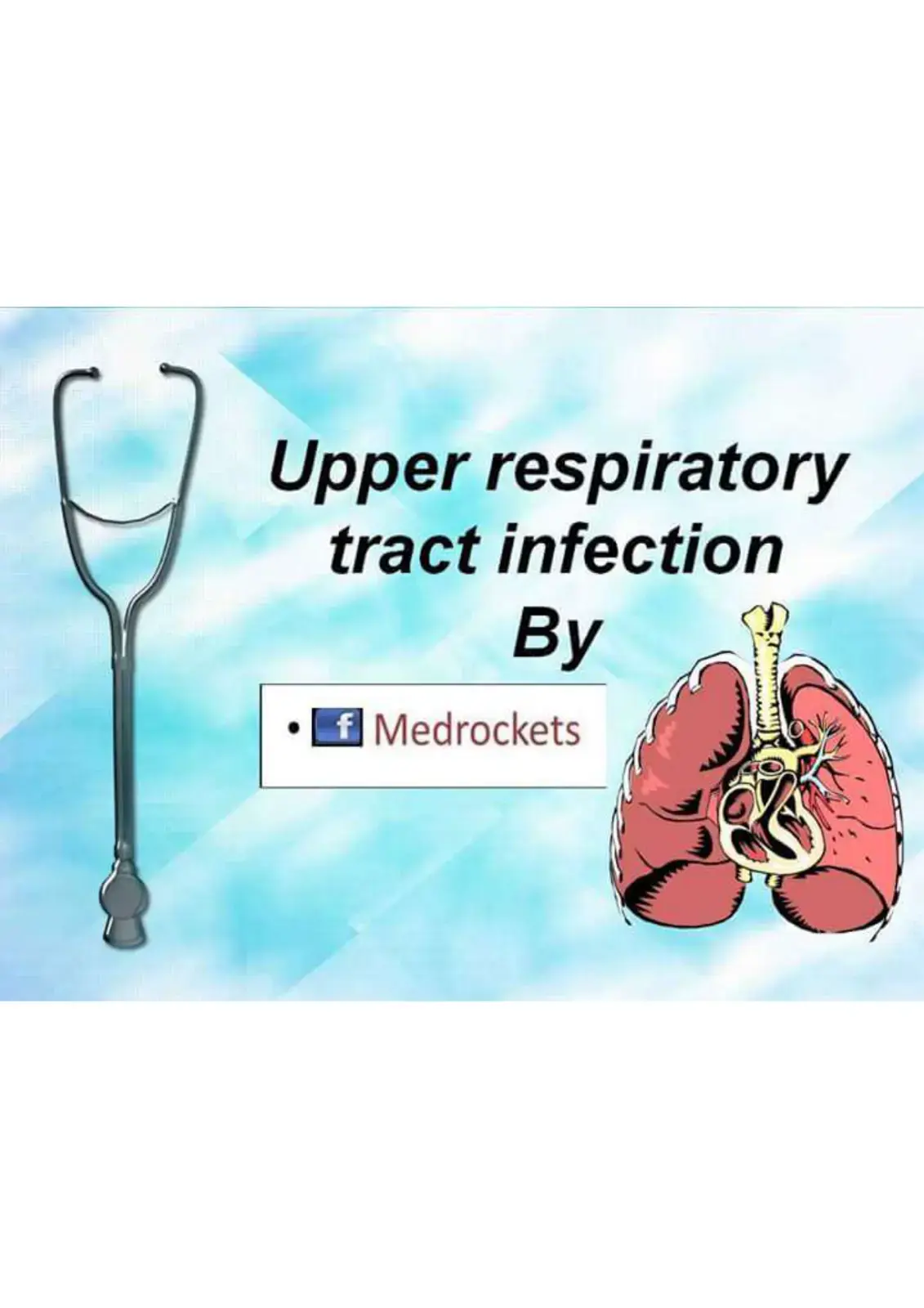 غلاف كتاب Upper respiratory tract infection